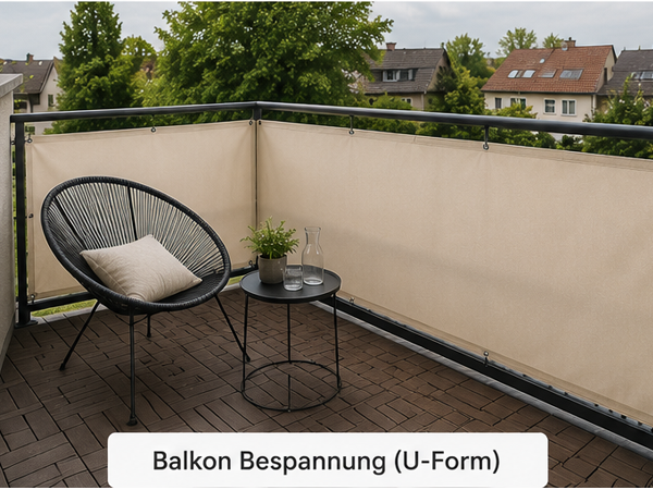 Balkonbespannung
